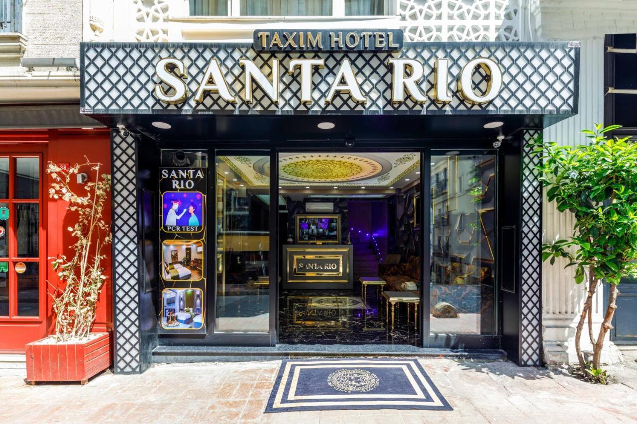 Отель Santa Rio Taxim Стамбул Экстерьер фото